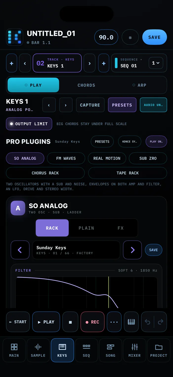 KEYS  PRO