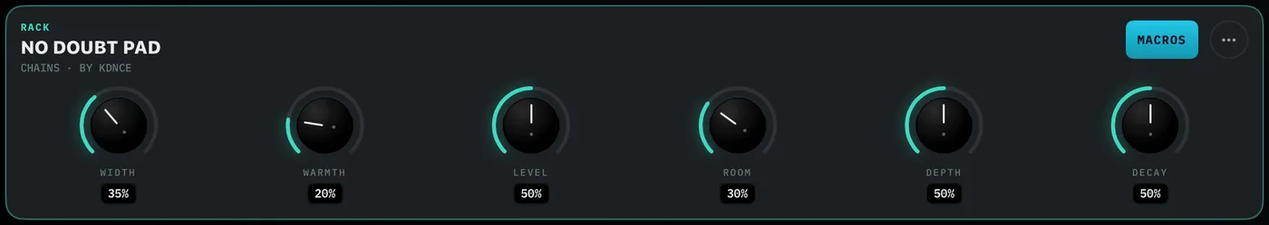 KDNCE RACK  NO DOUBT PAD